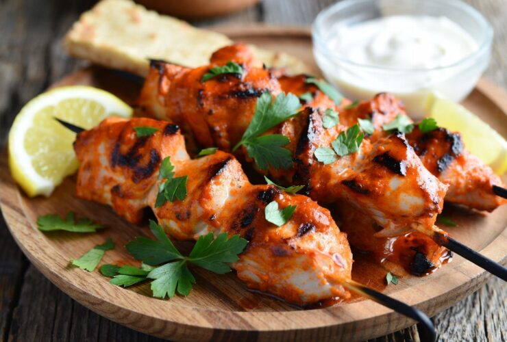 Easy Moroccan-Inspired Harissa Chicken Skewers – Grilled & Smoky Recipe for Beginners